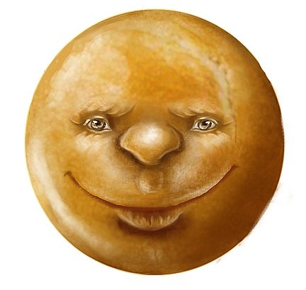 Лицо колобка