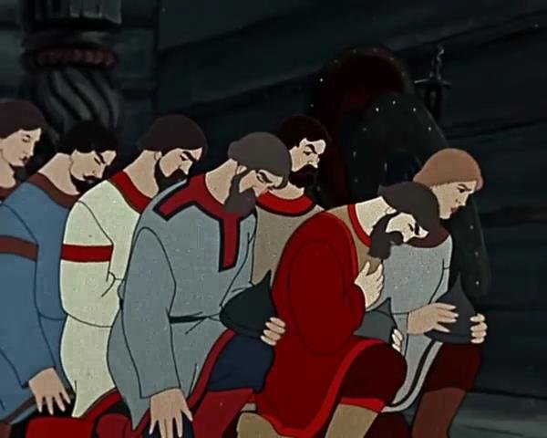 Мультик сказка о мертвой царевне и 7 богатырях