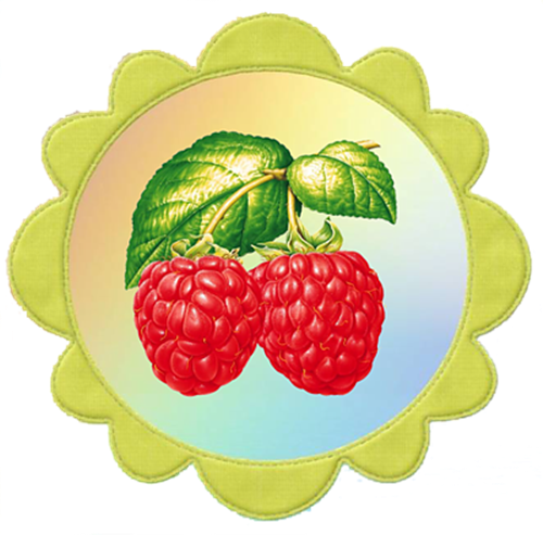 Наклейки на шкафчики ягодки