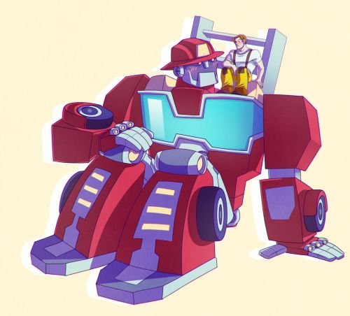 Трансформеры боты спасатели Академия арт