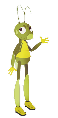 Кузнечик из Лунтика