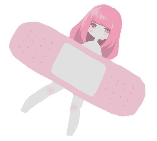 Розовый пластырь