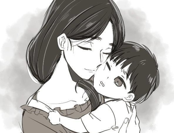 Эрен Йегер с мамой