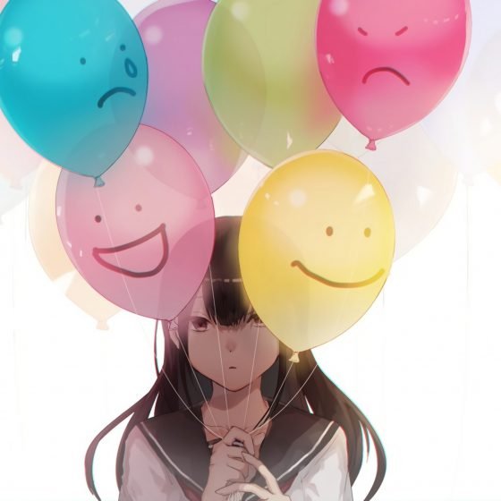 Воздушные шары с аниме героями