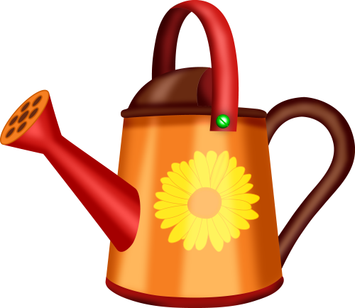 Лейка рисунок для детей