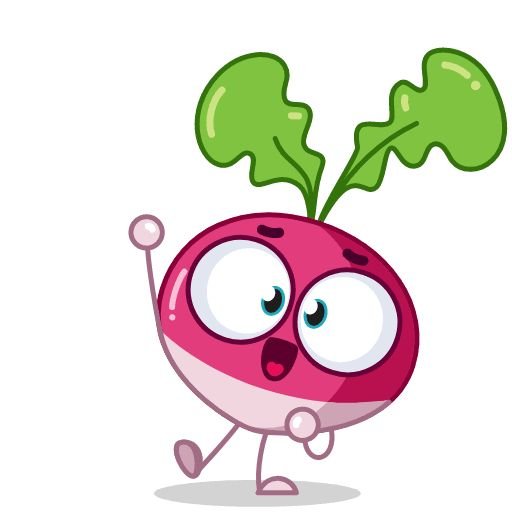 Radish Стикеры