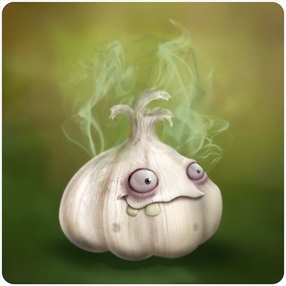 Plants vs Zombies чеснок