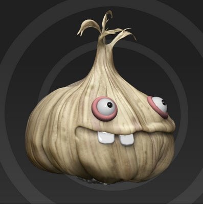 Смешной чеснок