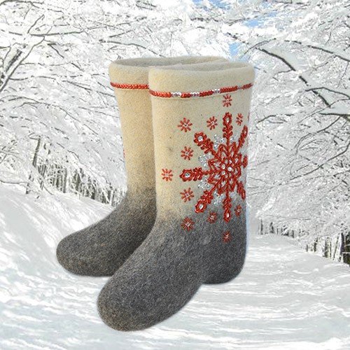 Валенки высокие арт вл/ВШ/ч003 р-р 36-42