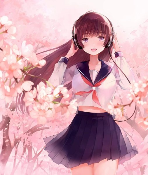 Самые красивые аниме девушки