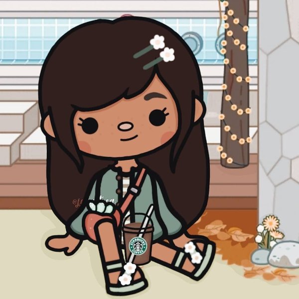 Тока бока персонажи девочки красивые