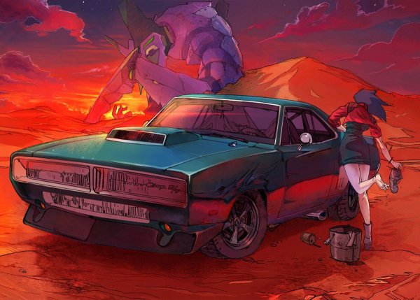 Машина Мисато Кацураги