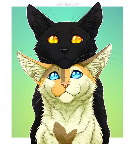 Vialir коты Воители Art