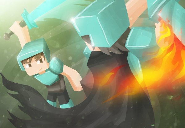 Арт майнкрафт для ютуба