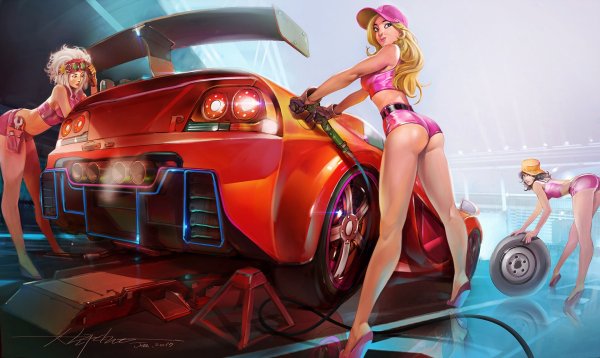 Вячеслав Югай художник пин ап