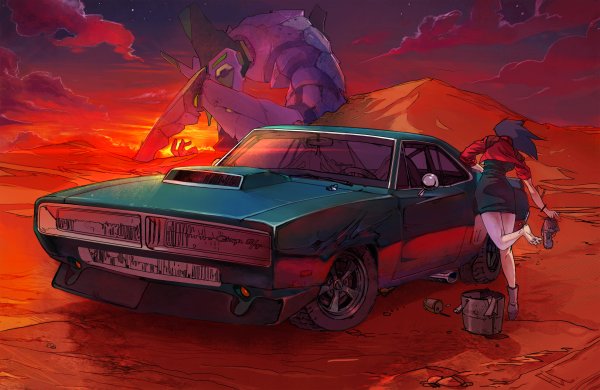 Евангелион машина Мисато