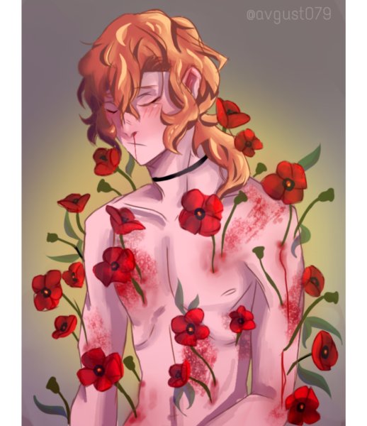 Болезнь ханахаки аниме