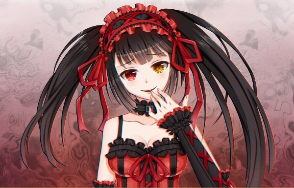 Куруми Токисаки горничная