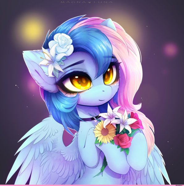 Magnaluna Fluttershy