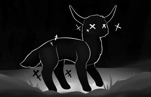 Арт РОБЛОКС черный