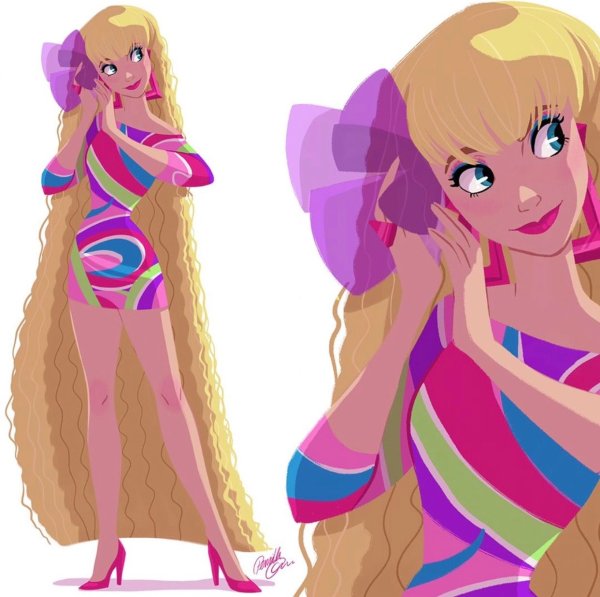 Барби официальные арты