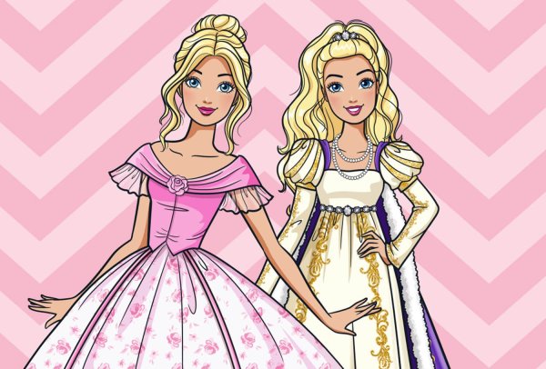 Барби рисунок