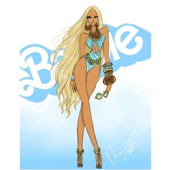 Барби арты современная