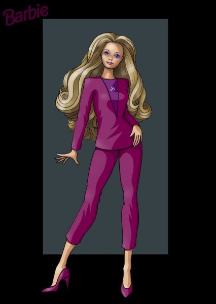 Барби фан арты