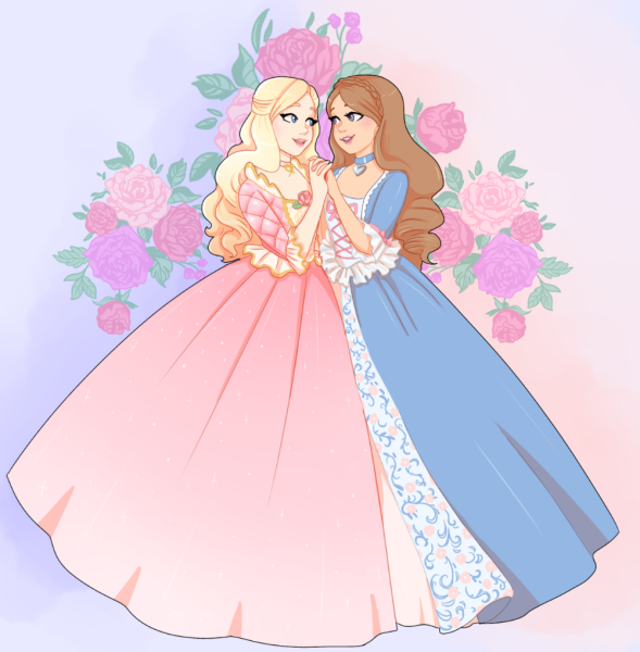 Анна Луиза и Эрика арт