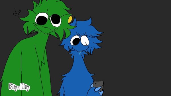 Грин и Блю шип радужные друзья