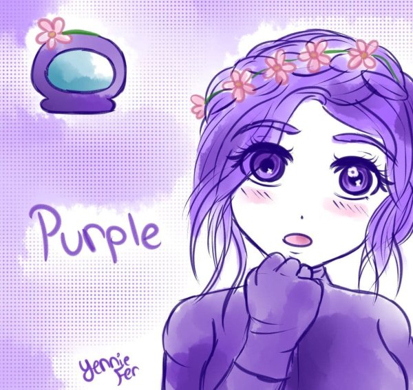 Фиолетовый хуманизация