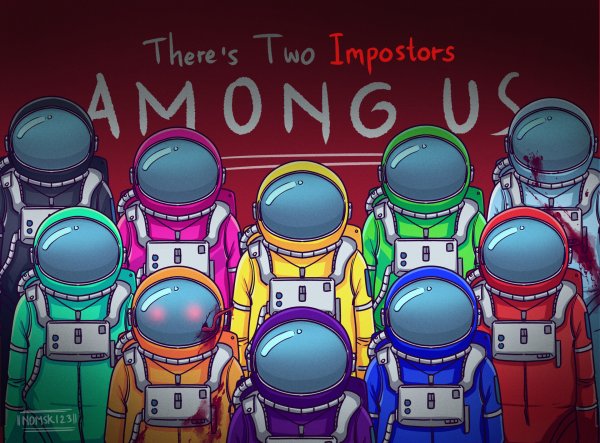 Among us Постер игры