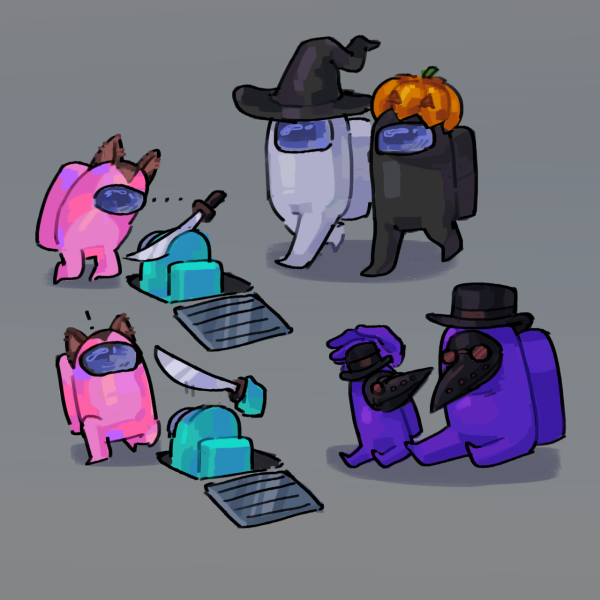 Among us игра питомцы