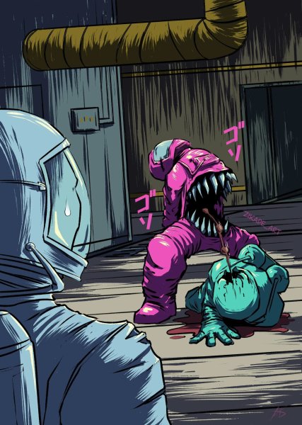 Амонг АС арты предатель