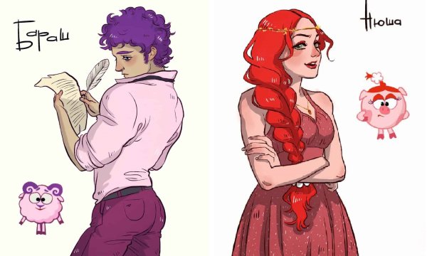 Смешарики аниме Бараш