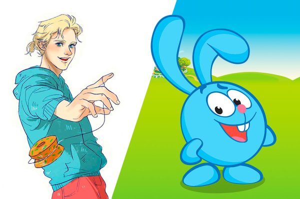 Смешарики Крош человек