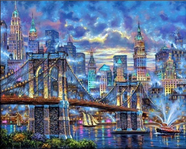 Томас Кинкейд Бруклинский мост