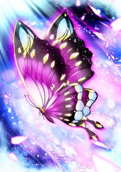 Бабочки арты