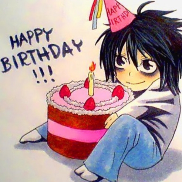 Поздравления с днём рождения в стиле аниме
