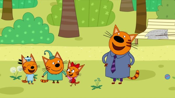 Три кота обои на рабочий стол