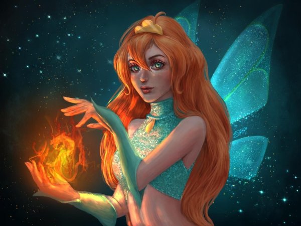 Винкс арты Блум