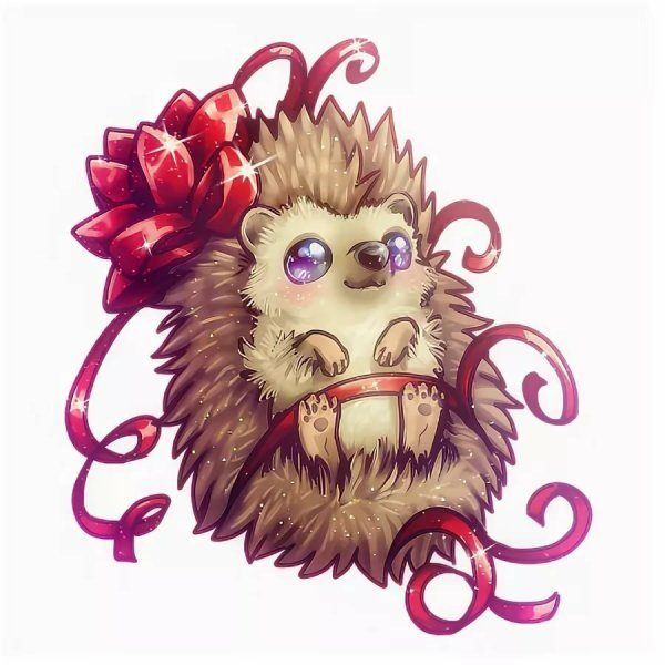 Милый Ёжик арт