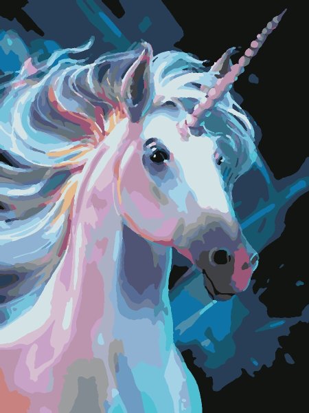 Единорог Фрея алмазная мозаика