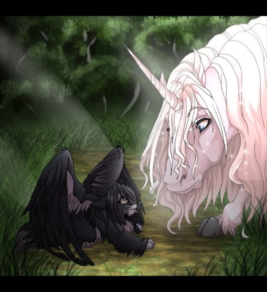 Мифические звери аниме