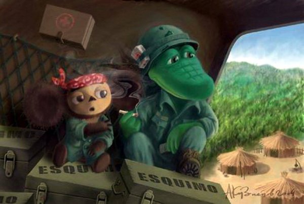 Гена и Чебурашка во Вьетнаме