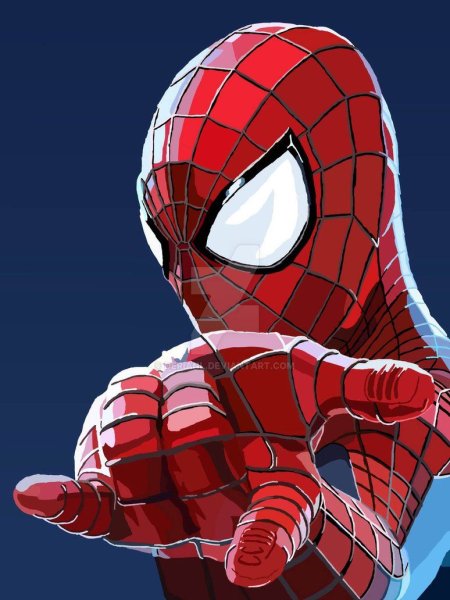 Spider man сбоку