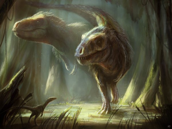 Динозавры арт