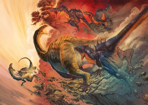 Юхан Эгеркранс динозавры