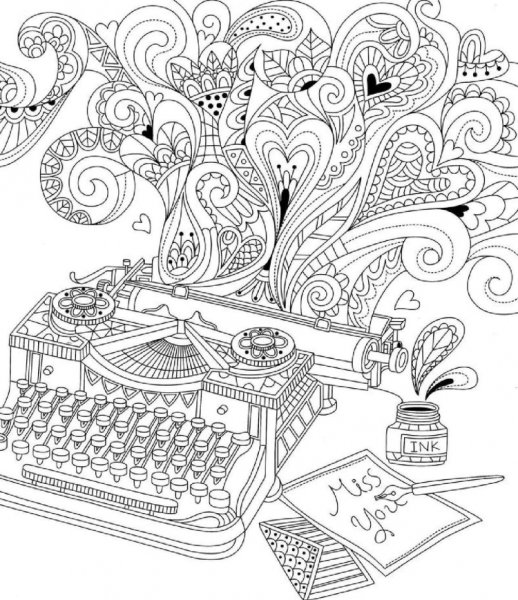 Психоделические раскраски