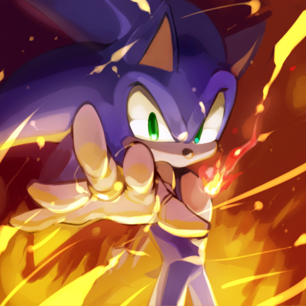 Соник на аву